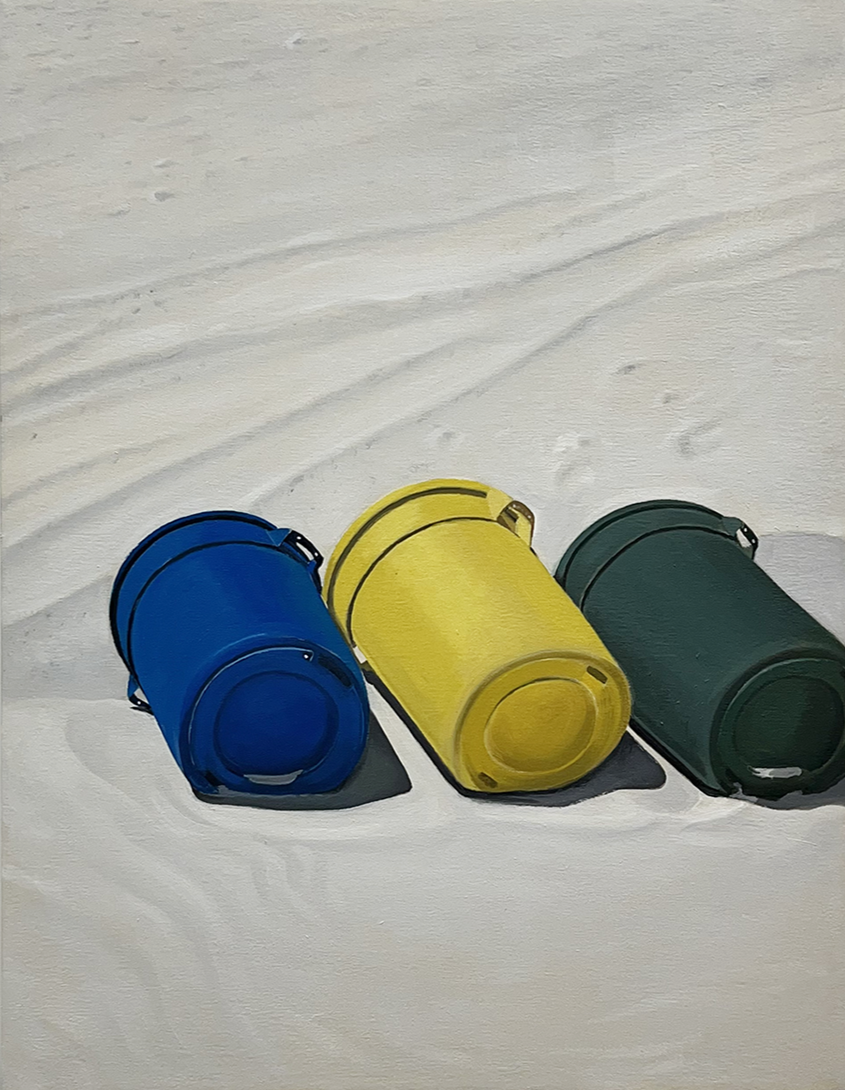 Off Season, 2023, oil on canvas, 26" x 20"