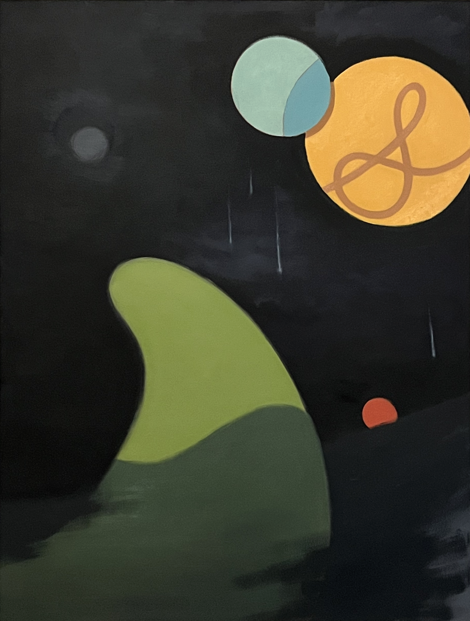 Mistakes You Don't Regret, 2024, oil on canvas, 40" x 30"