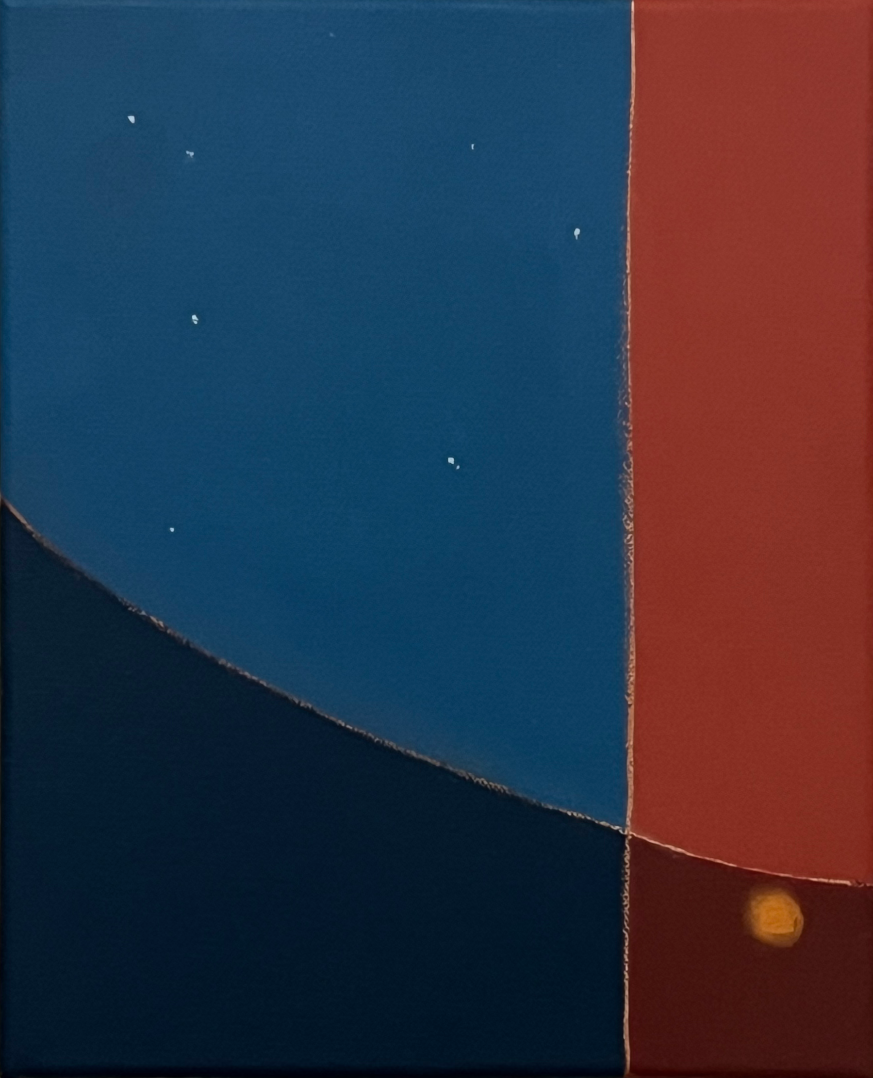 Here Isn't There, 2026, oil on canvas, 10" x 8"