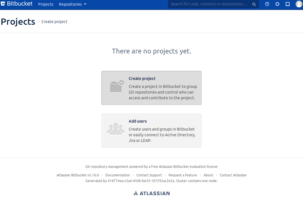 Project Configuration Step 1
