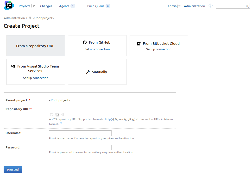Project Configuration Step 8