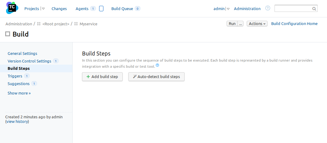 Project Configuration Step 12