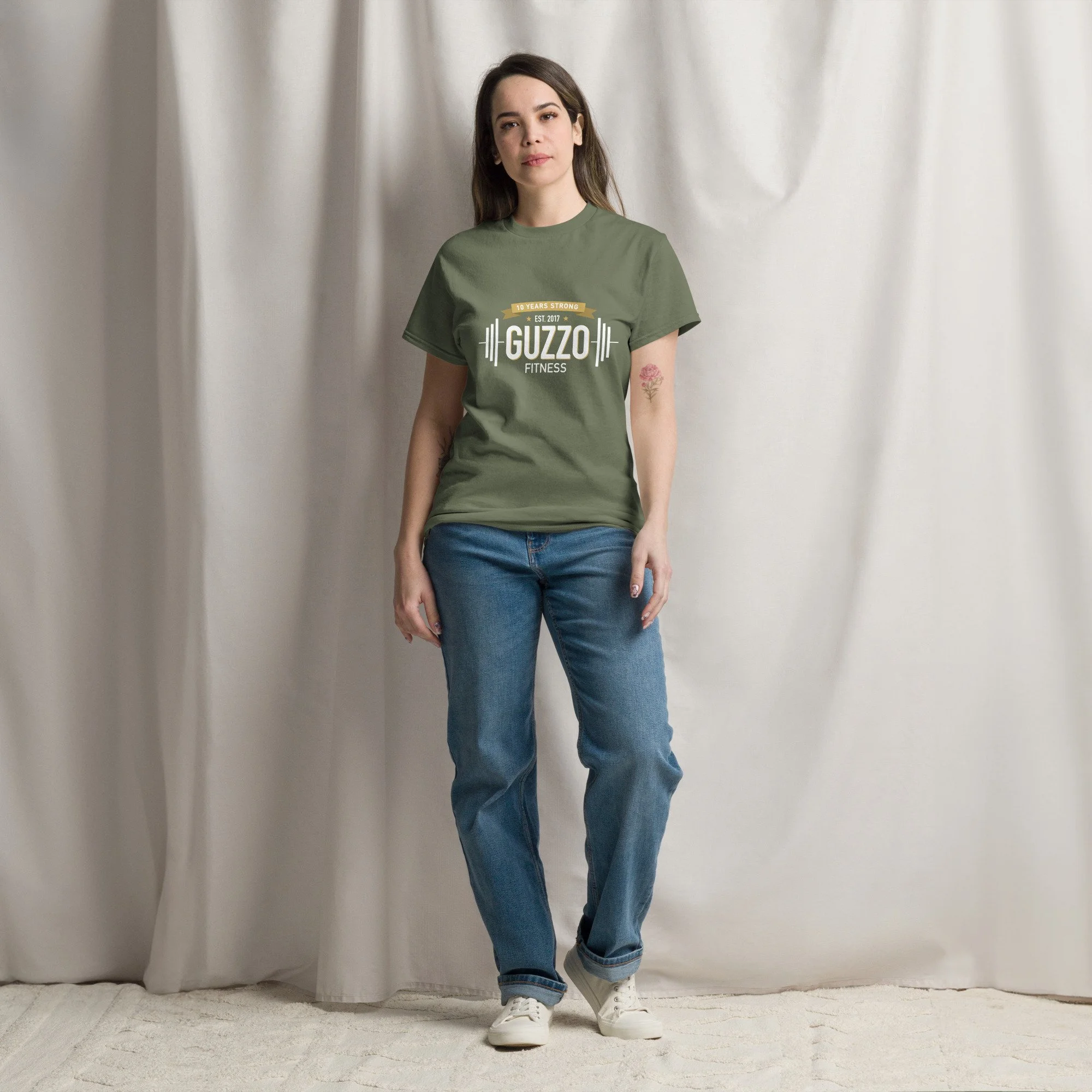 unisex-classic-tee-military-green-front-6a0f593c679e4.jpg