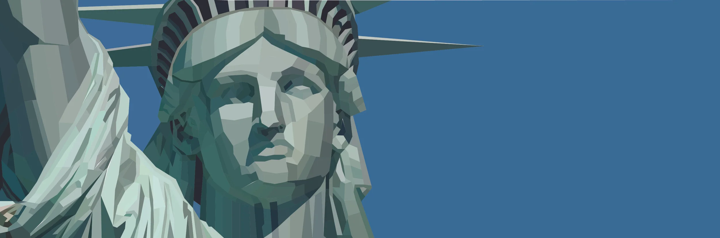  Give me your tired, your poor, your huddled masses yearning to breathe free, the wretched refuse of your teeming shore.&nbsp;Send these, the homeless, tempest-tost to me,&nbsp;I lift my lamp beside the golden door. –Statue of Liberty 