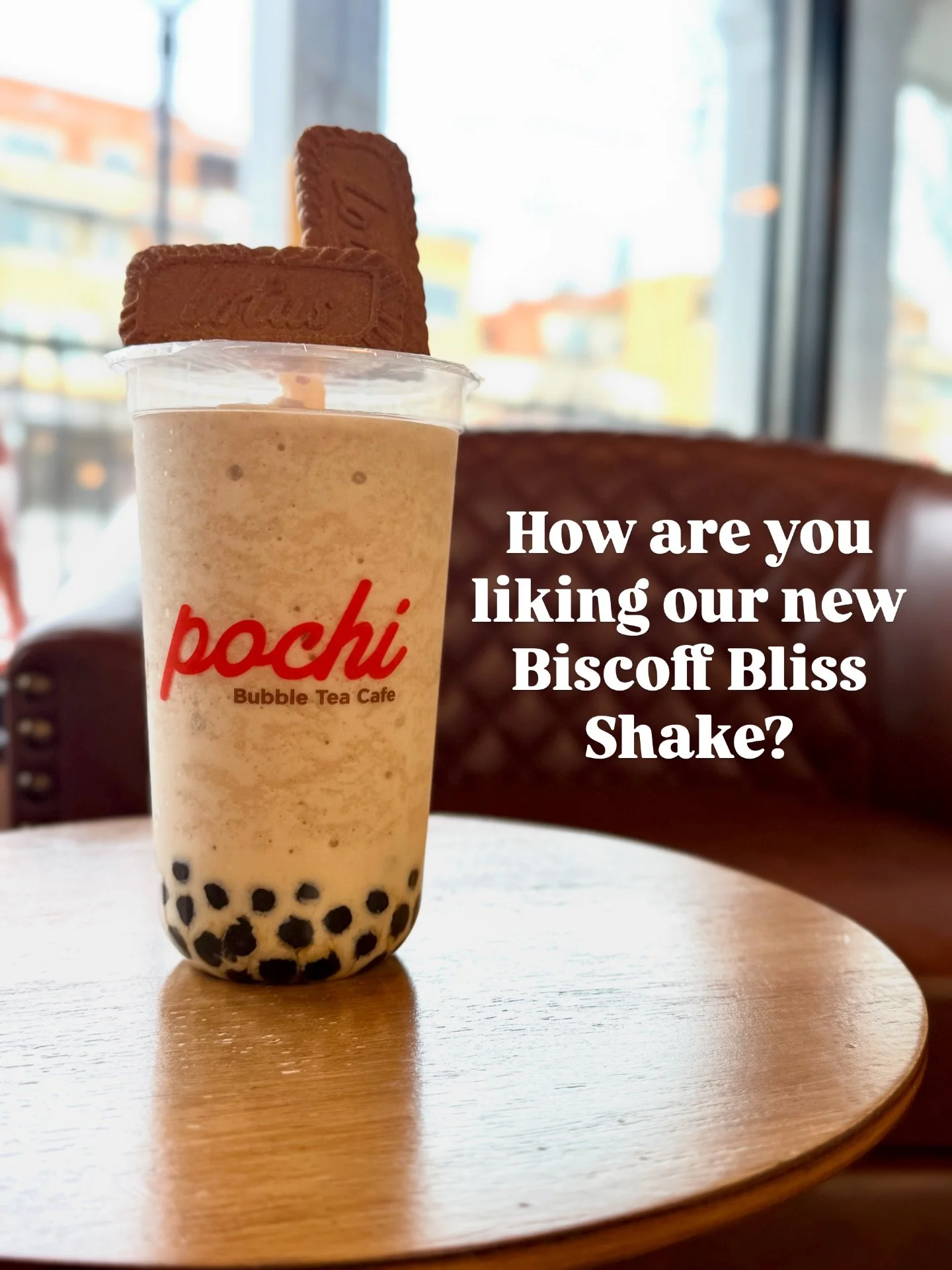 Biscoff Bliss Shake🧋
Tell us what you think so far!!

#pochibubbletea #biscoff #bubbletea #bobatea