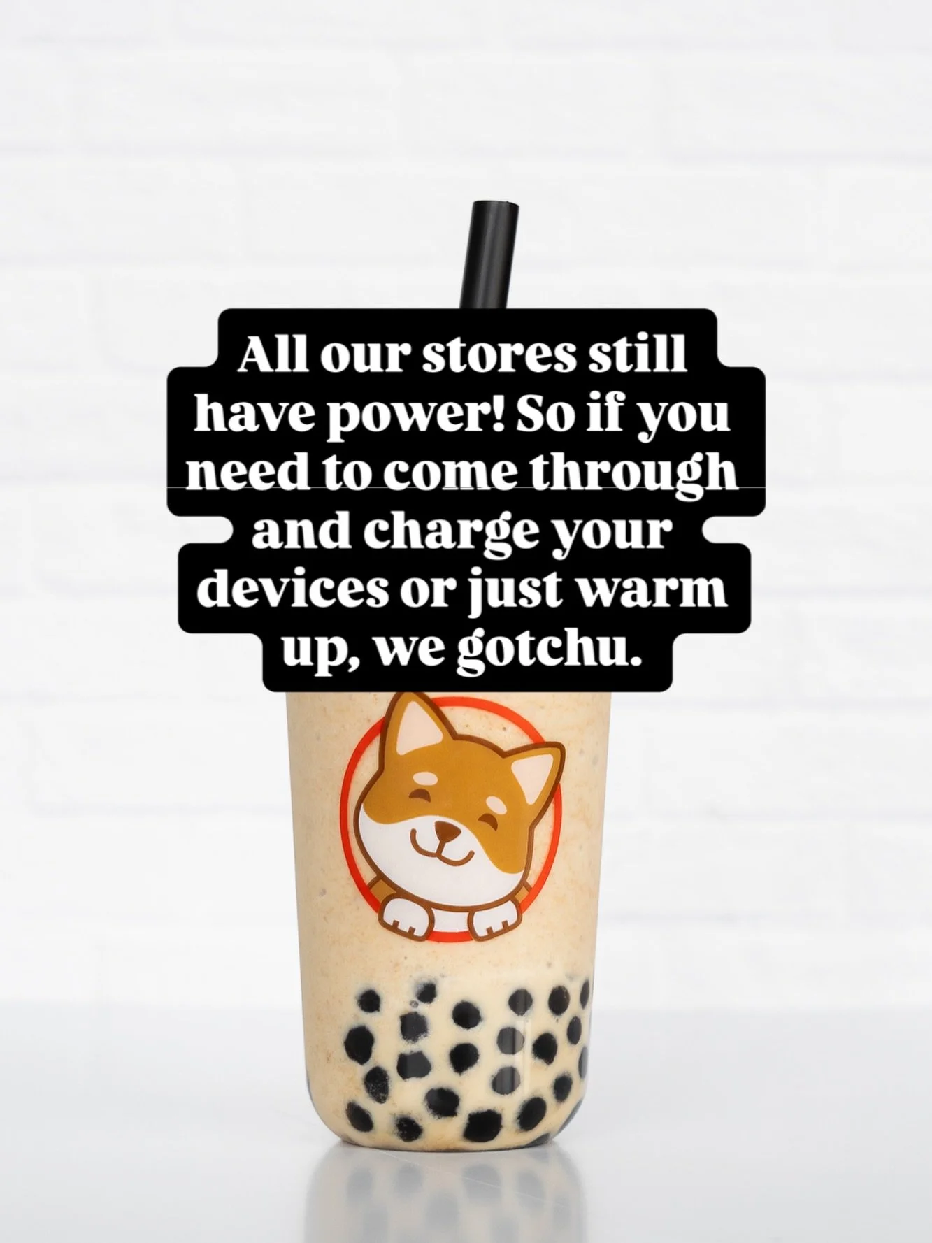 Everyone please stay safe and drive carefully!

#pochibubbletea #lynnwoodwa #kirklandwa #marysvillewa