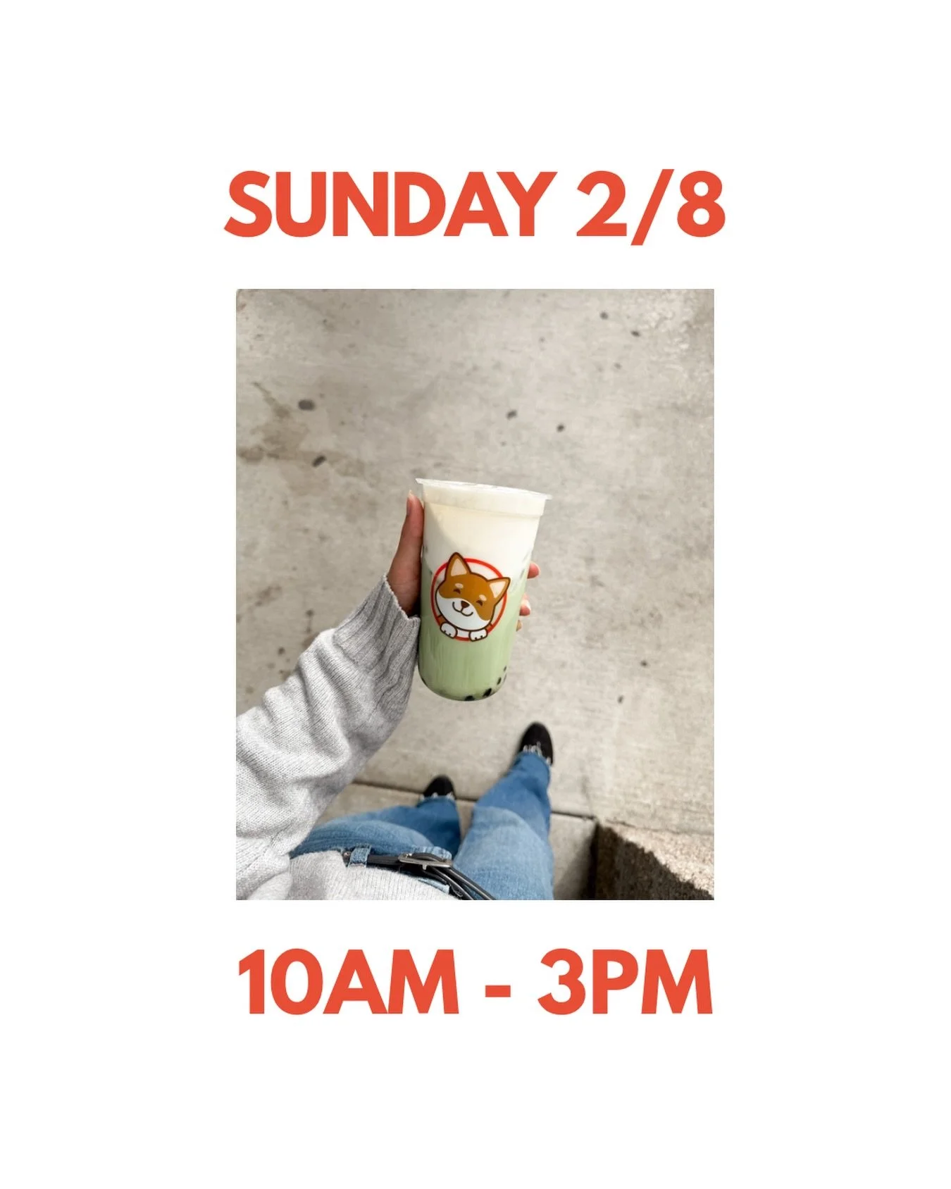Special Hours this Sunday 👉 February 8th👈

We&rsquo;re opening an hour earlier than usual at 10am! And closing early at 3pm. At all locations!! 

Be sure to come in for your boba 🧋 run 🏃 before 3pm 🕒 

#lynnwoodwa #kirklandwa #marysvillewa