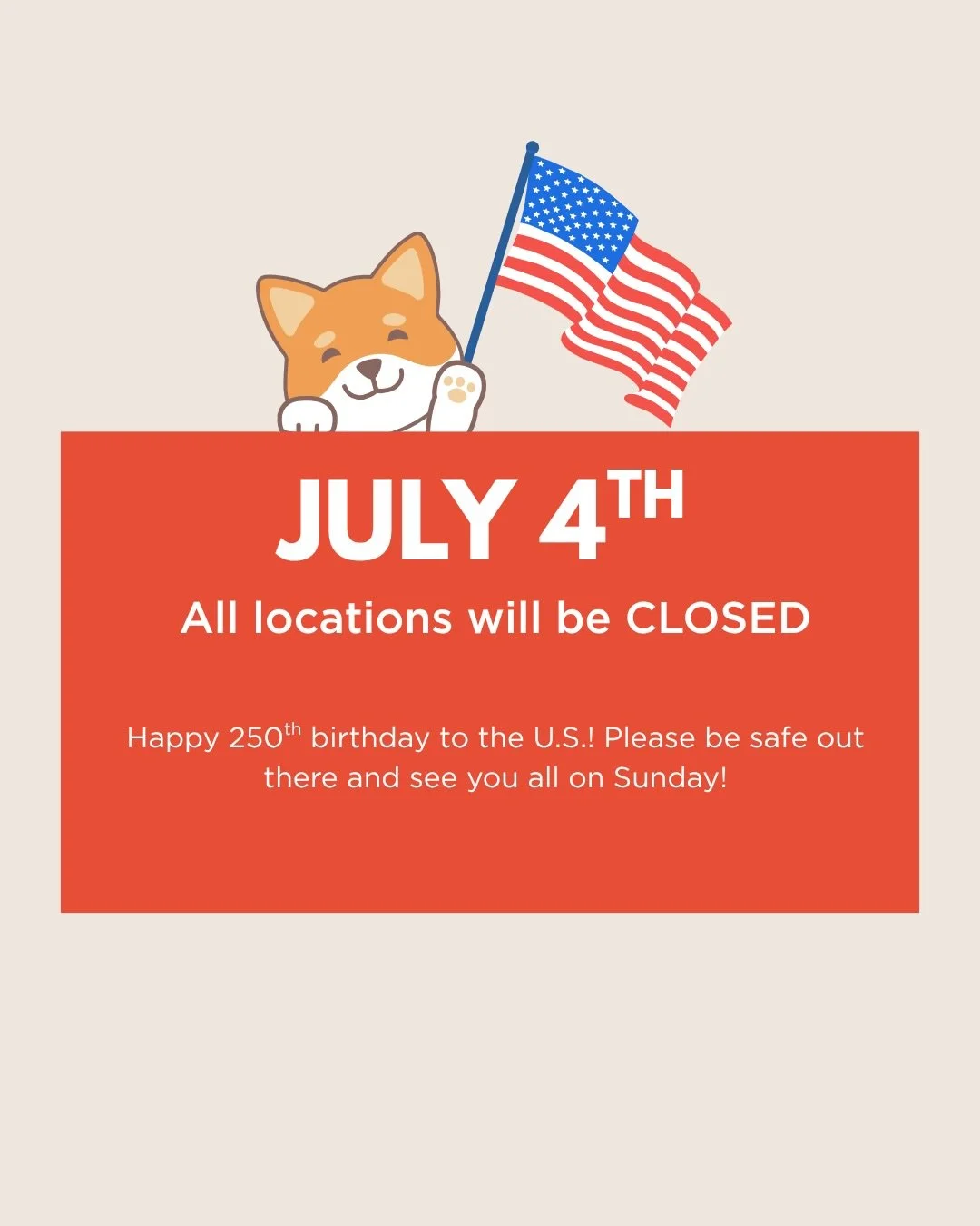 Happiest birthday to the USA 🇺🇸 

See you before July 4th and see you afterwards! But on July 4th, live it up AND be safe yall! 

🎇 🇺🇸 🧋 

#july4th #happybirthdayamerica 

Red: Watermelon Slush 🧋 

#bubbletea #kirklandwa #lynnwoodwa #marysvill