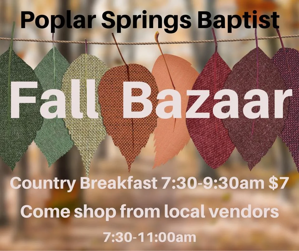 Fall Bazaar