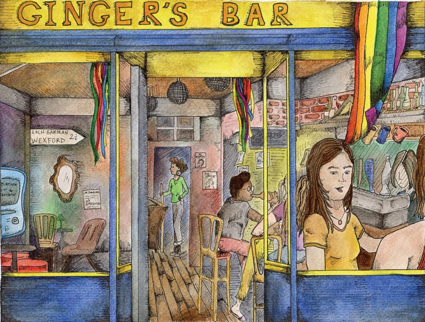 &quot;Ginger's&quot; (!) by Janie Peacock (@janiepeacock), featured artist of our forthcoming issue, 𝓜𝓸𝓽𝓱𝓮𝓻/𝓝𝓪𝓽𝓾𝓻𝓮. We're so honored to be able to share Janie's work with you! 

Janie Peacock (she/her) is a queer illustrator, graphic desi