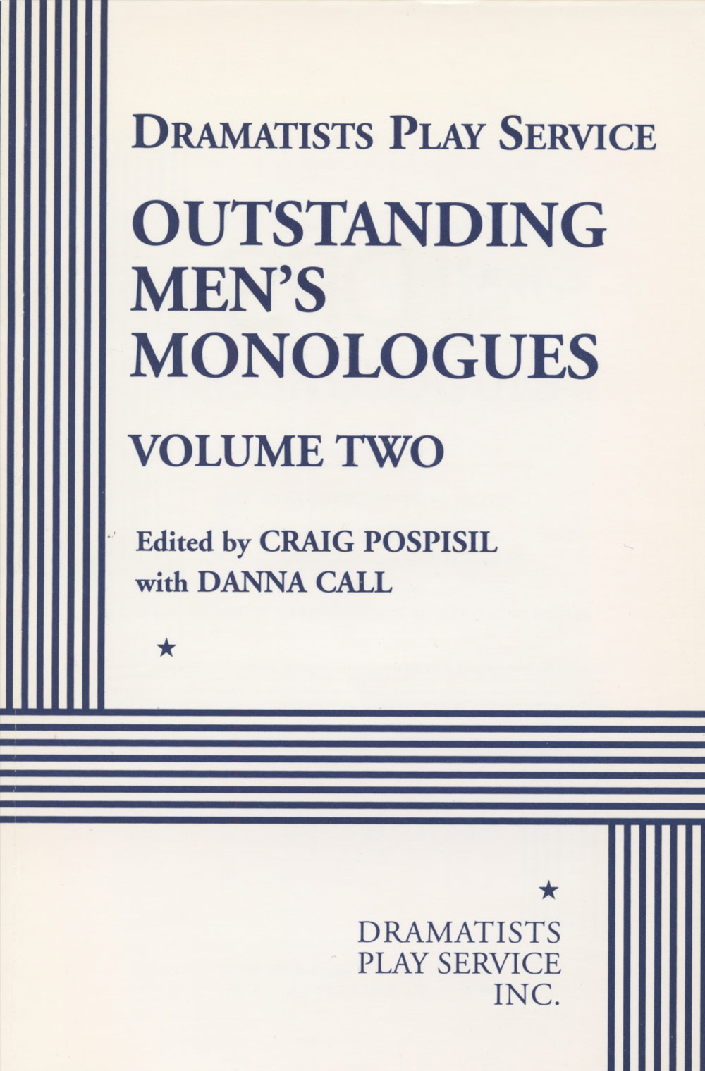 Outstanding Men's Monologues Volume Two