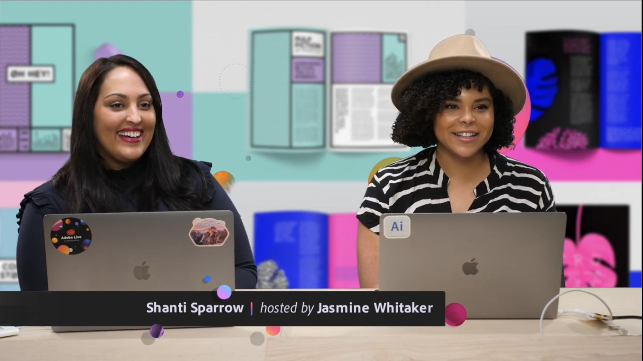 Adobe Live: Designing a Psychedelic Zine!