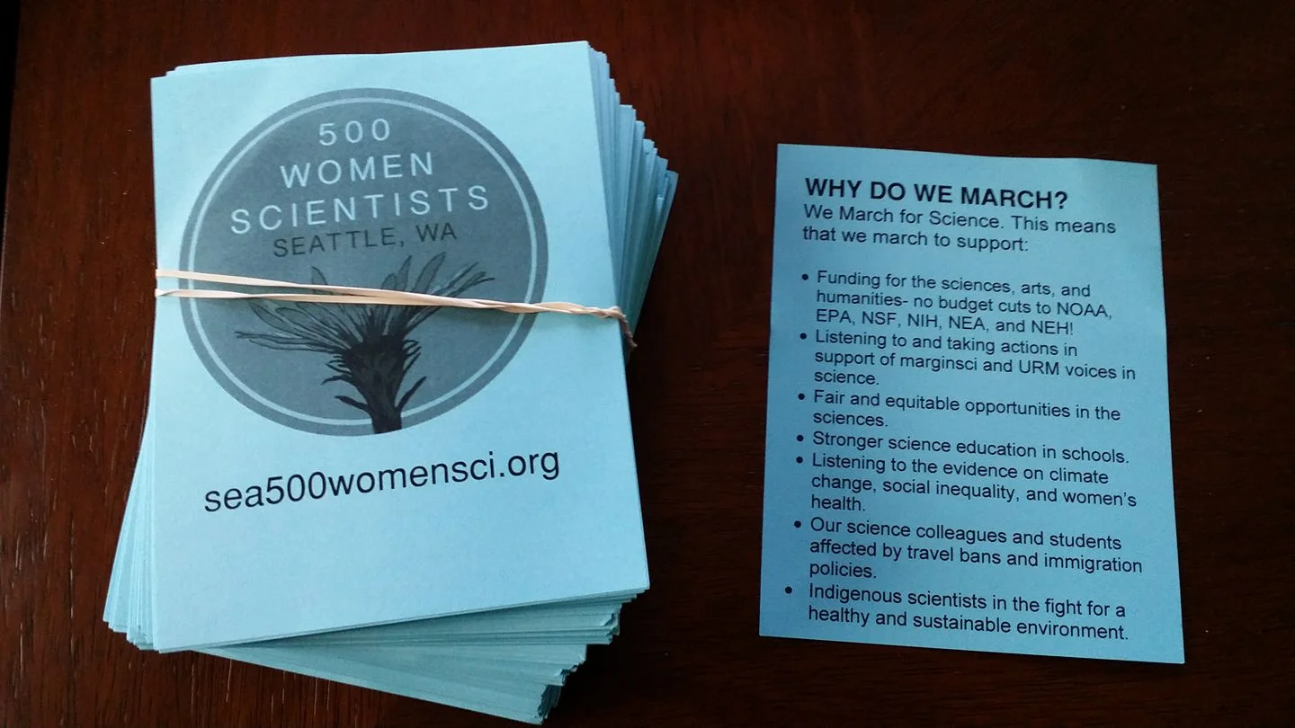 Why we march...