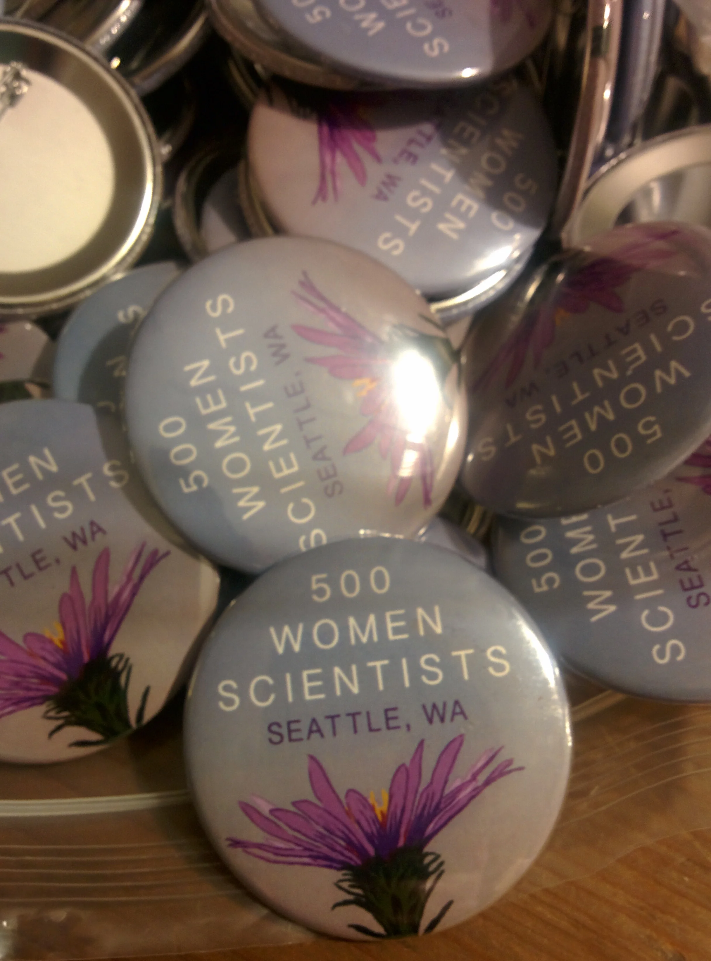Be sure to get your button at the March!