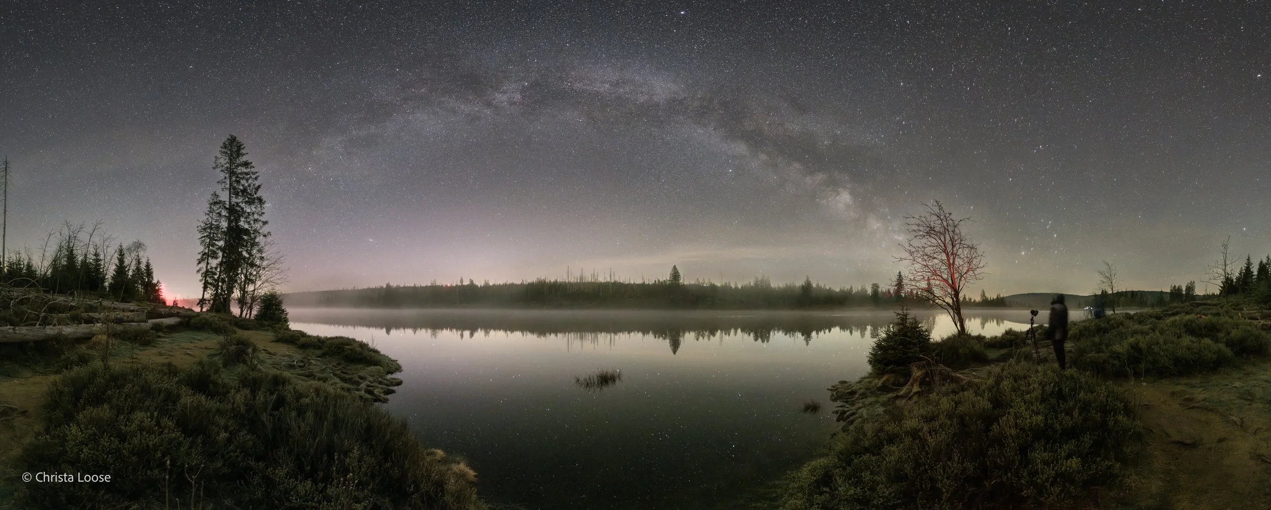 Milchstrasse Okersee Harz