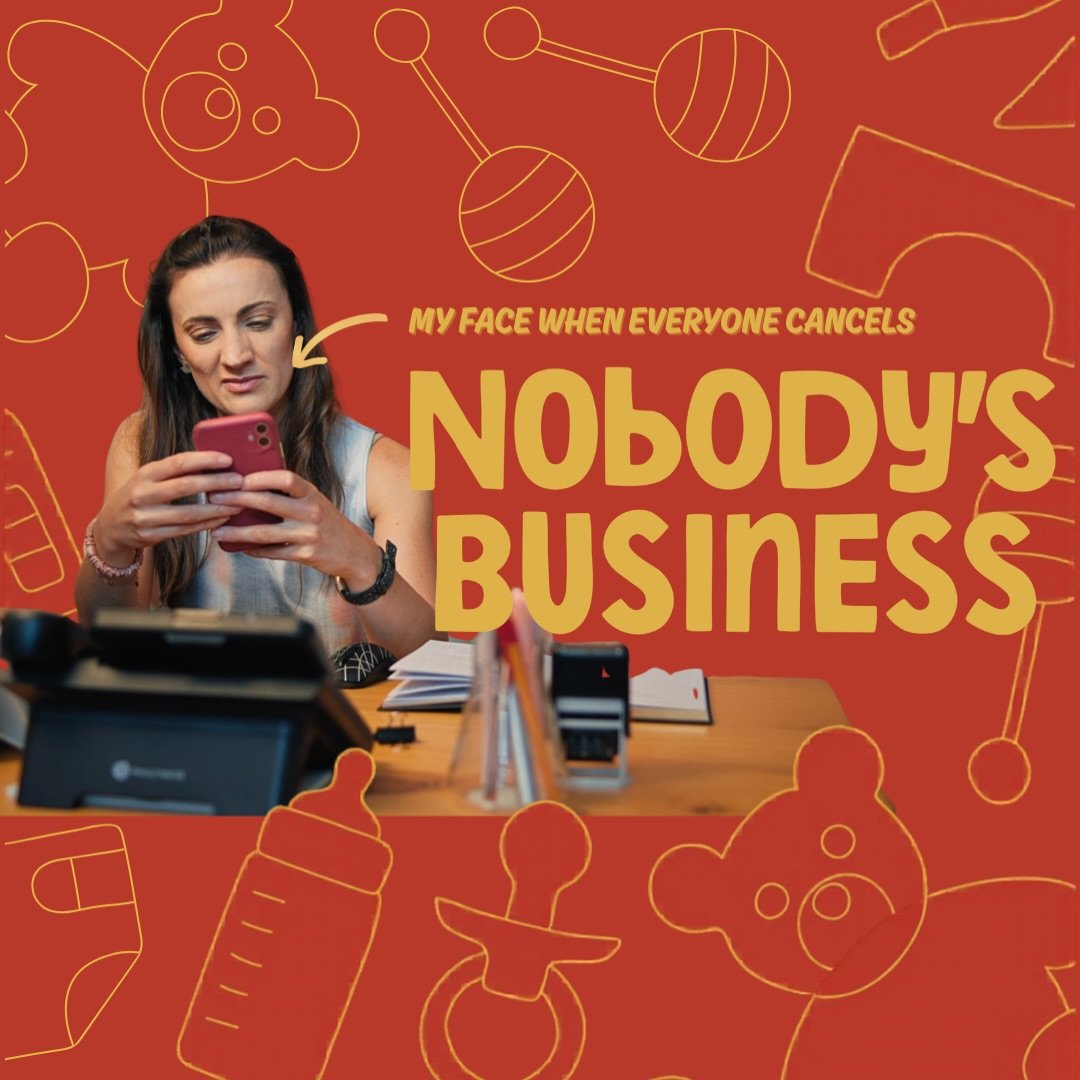 My face when everyone cancels and I&rsquo;m left reading the &ldquo;so sorry, babysitter fell through 😬&rdquo; message for the third time this month

Episode 4 of Nobody&rsquo;s Business is painfully this. On YouTube now 🔗  link in bio. 🥂