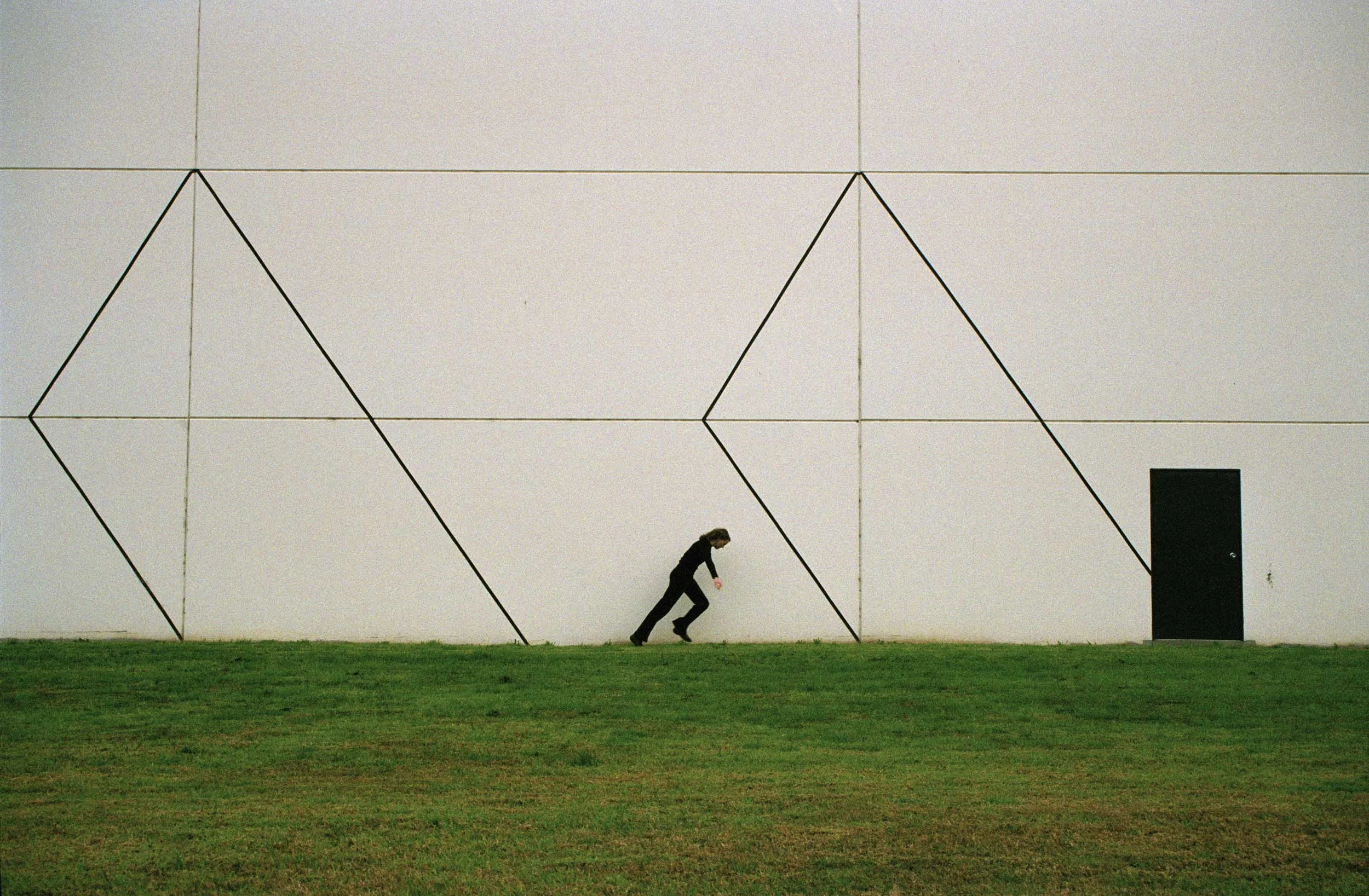White Wall I , 35mm digital scan, 2007