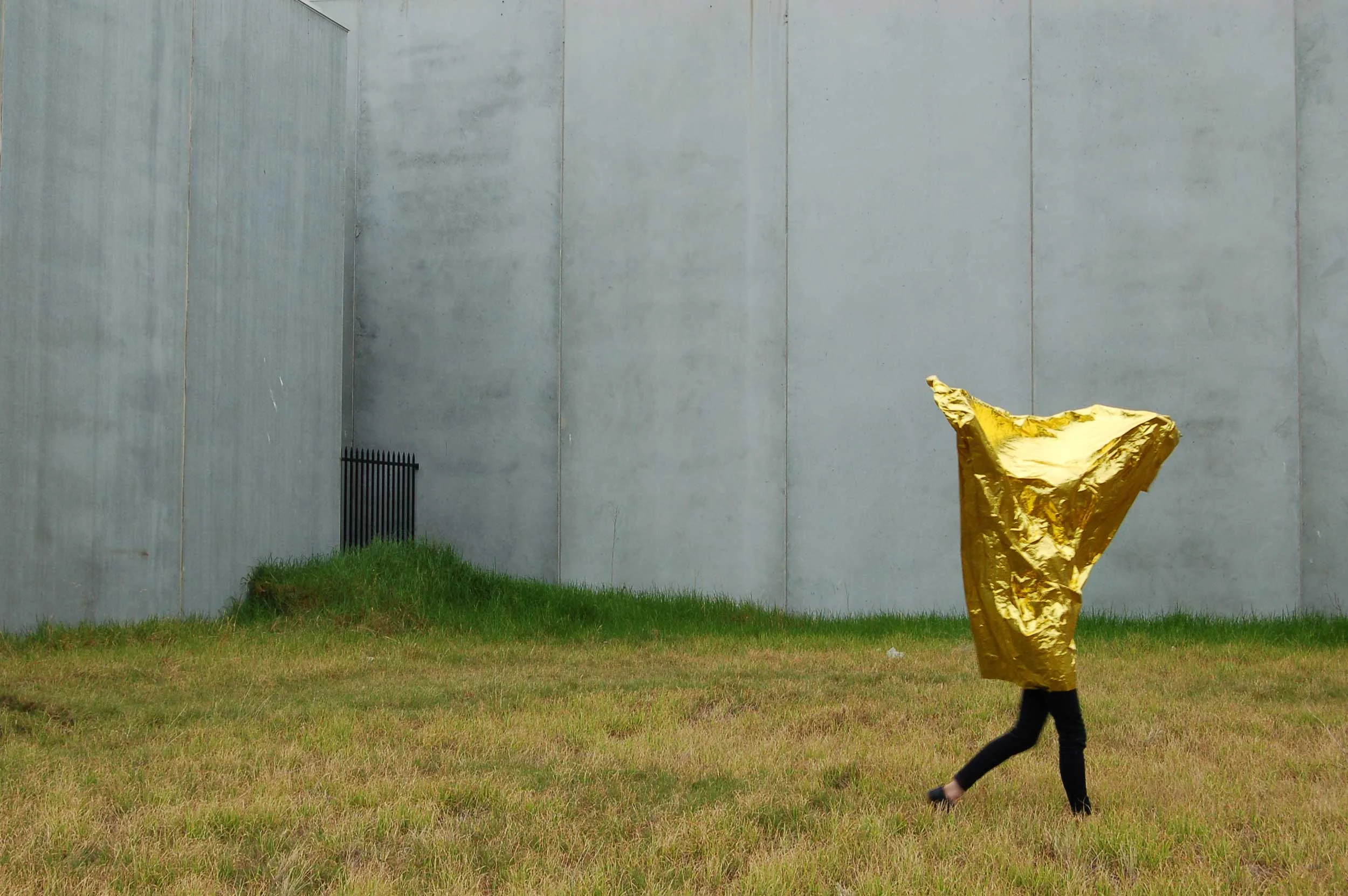 Gold Form , performance documentation, digital photograph, 2016