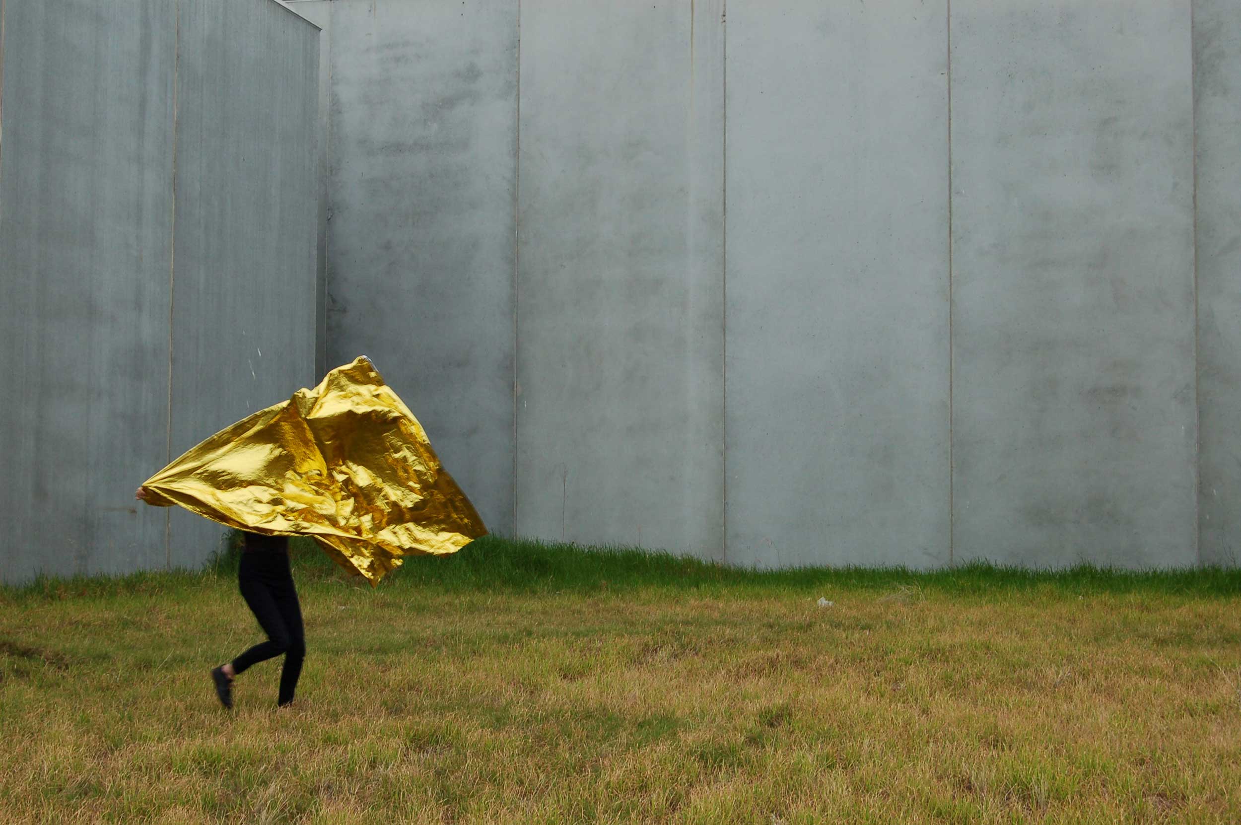 Gold Form , performance documentation, digital photograph, 2016