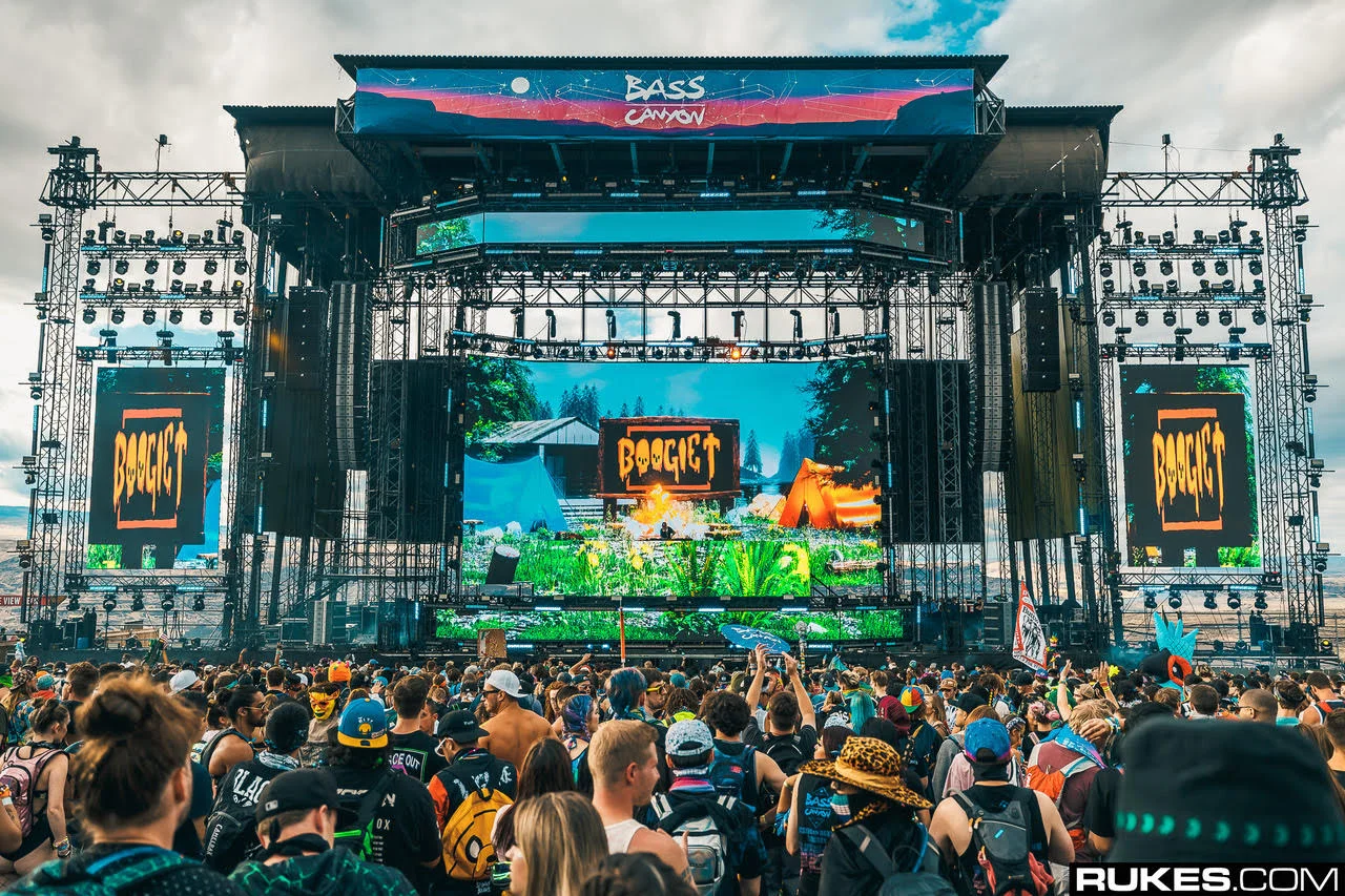 Bass Canyon - Campsite