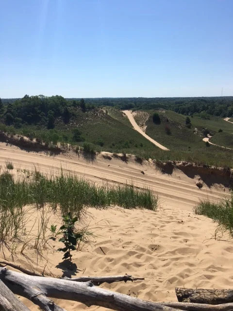 Doing it all, on vacation. 