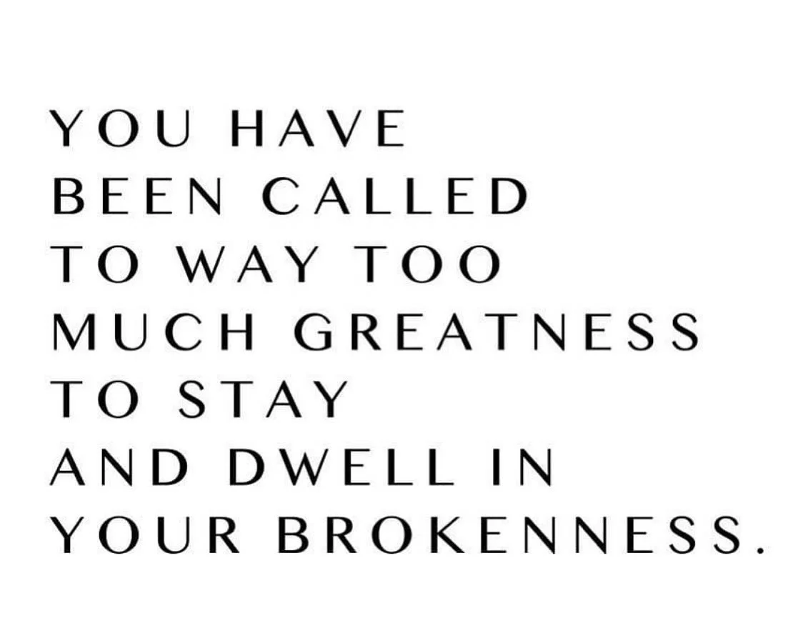 This. 
You may not be broken &mdash; but most of us who have lived are. Brokenness is not necessarily sadness. We are also optimistic, hopeful and accepting too. But sometimes the reality of brokenness rises and we wish we weren&rsquo;t. It&rsquo;s i
