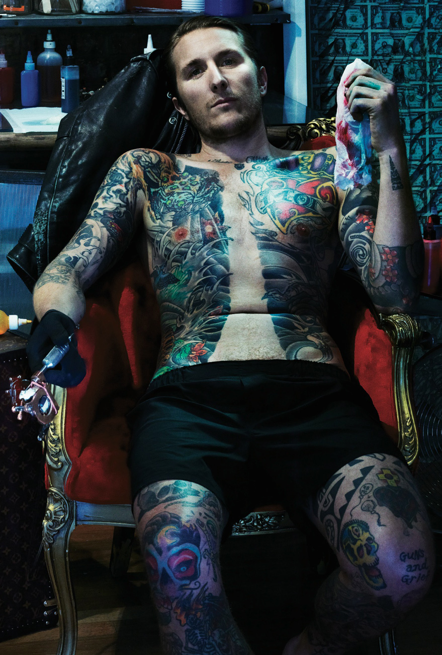 Scott Campbell US celebrity tattoo artist