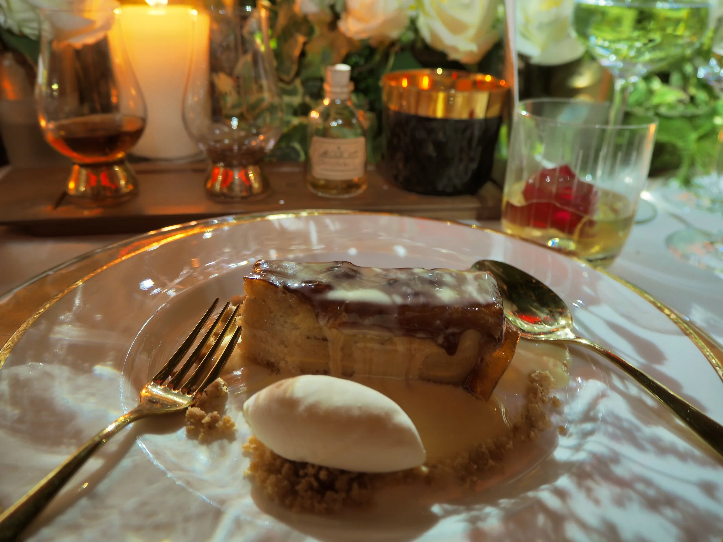 Bread and Butter pudding as prepared by Royal Chef Darren McGrady 