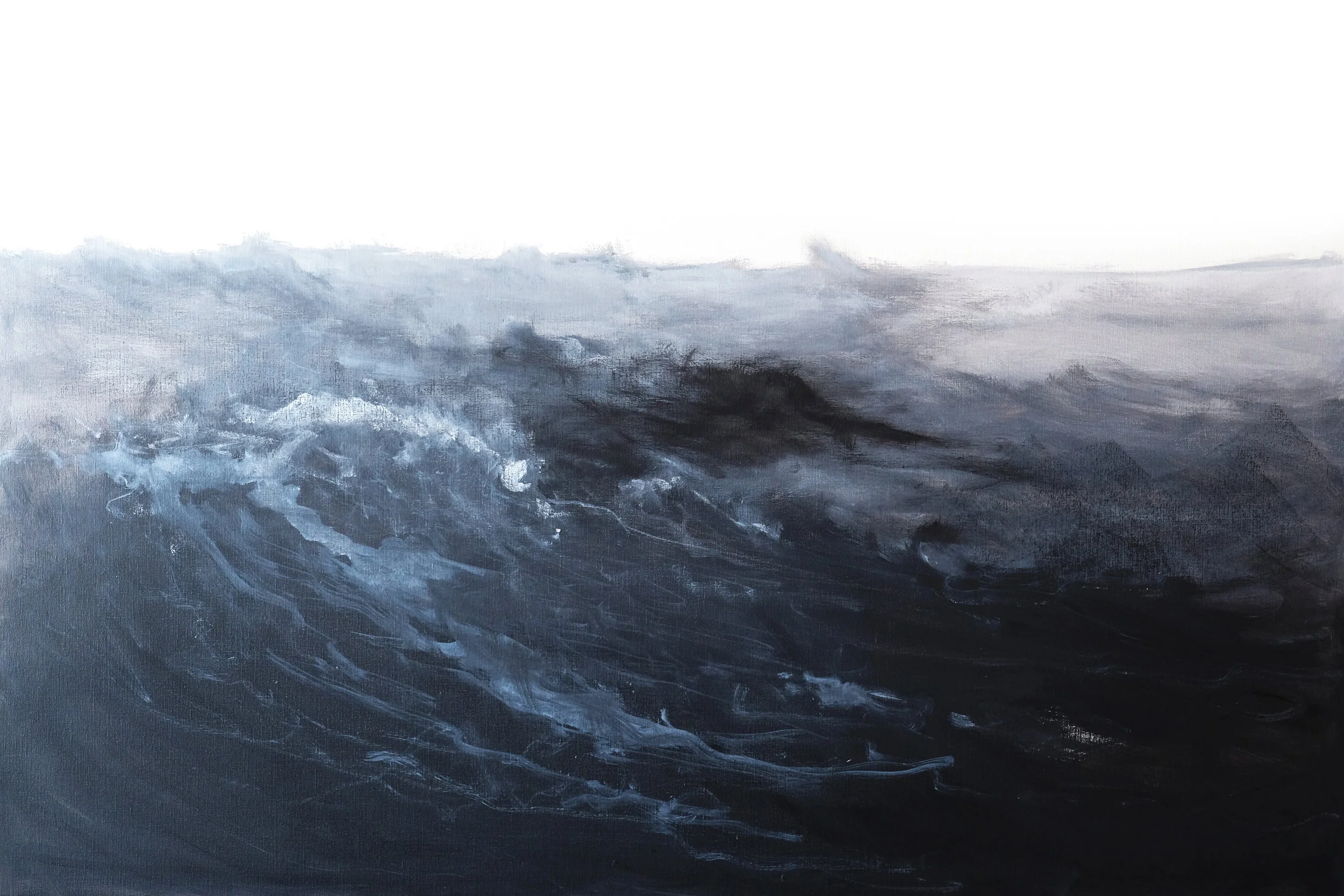 THE BLACK SEA-OIL ON CANVAS-150x100