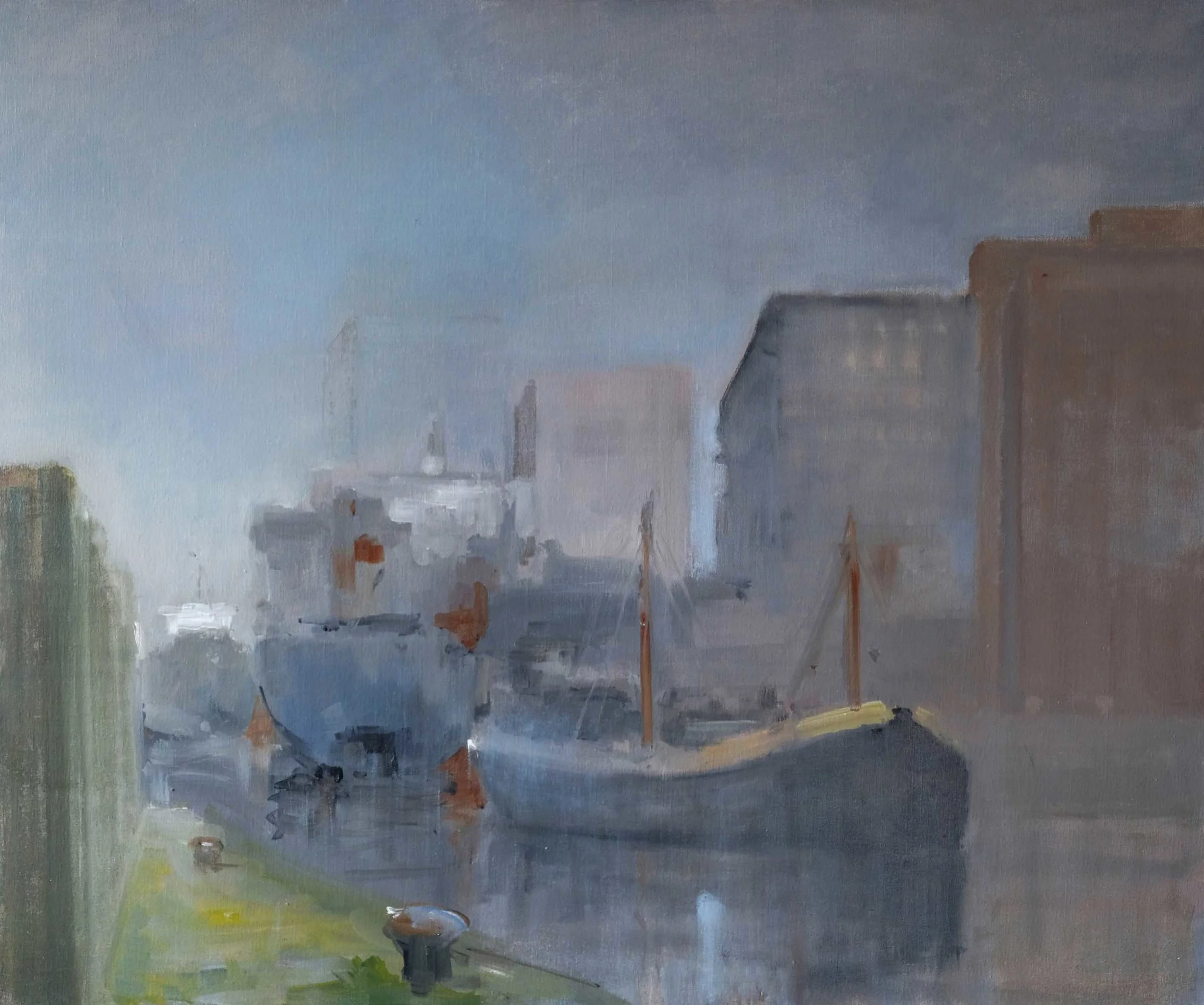 PORT ANGLE-OIL ON CANVAS-120X100