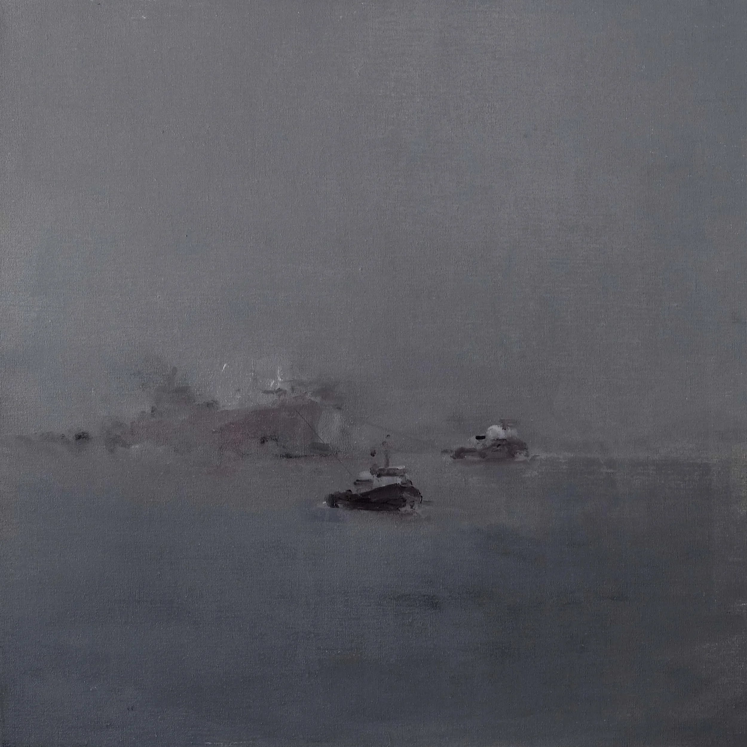 MISTY-OIL ON CANVAS-60x60