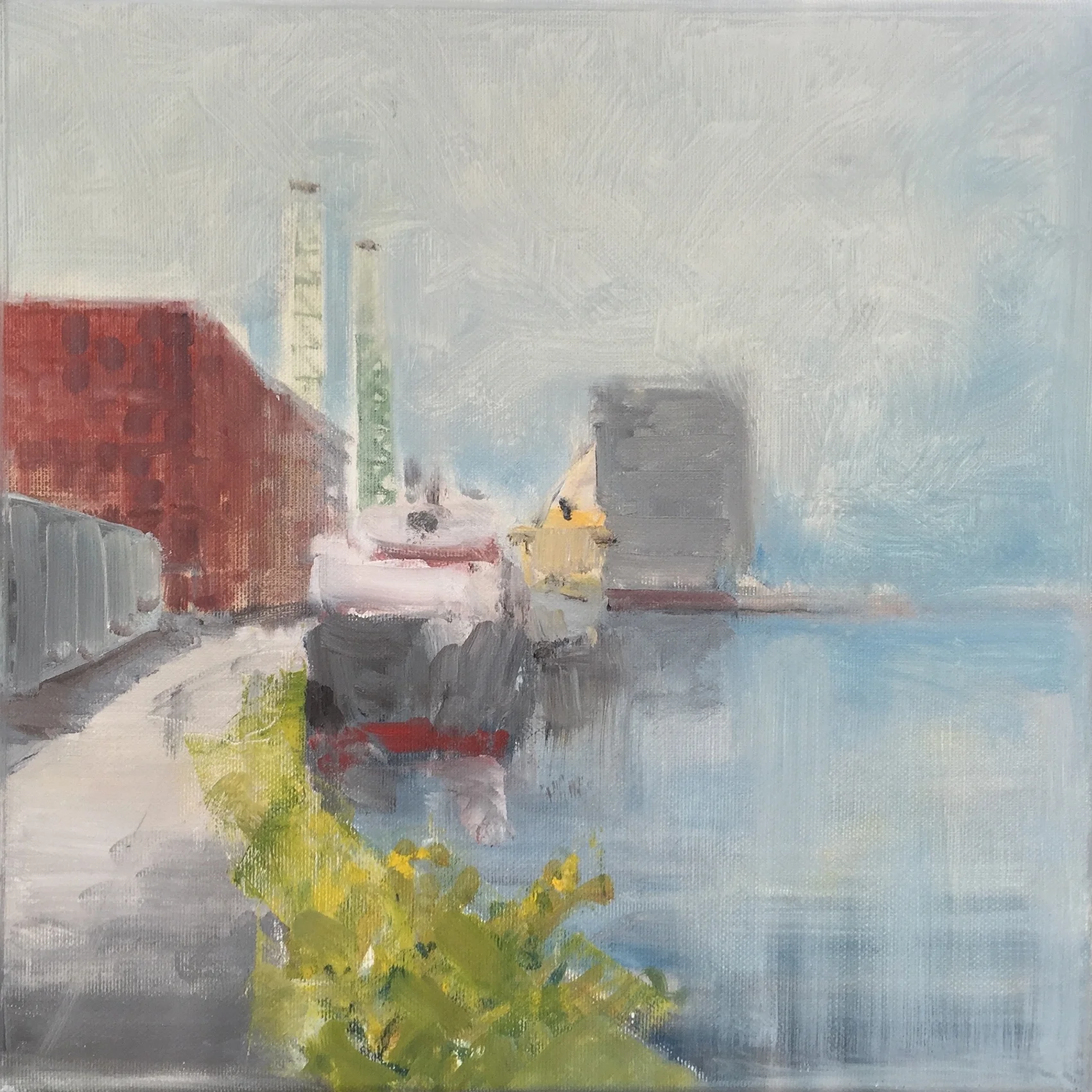 AAN HET ZUID-OIL ON CANVAS-60x60