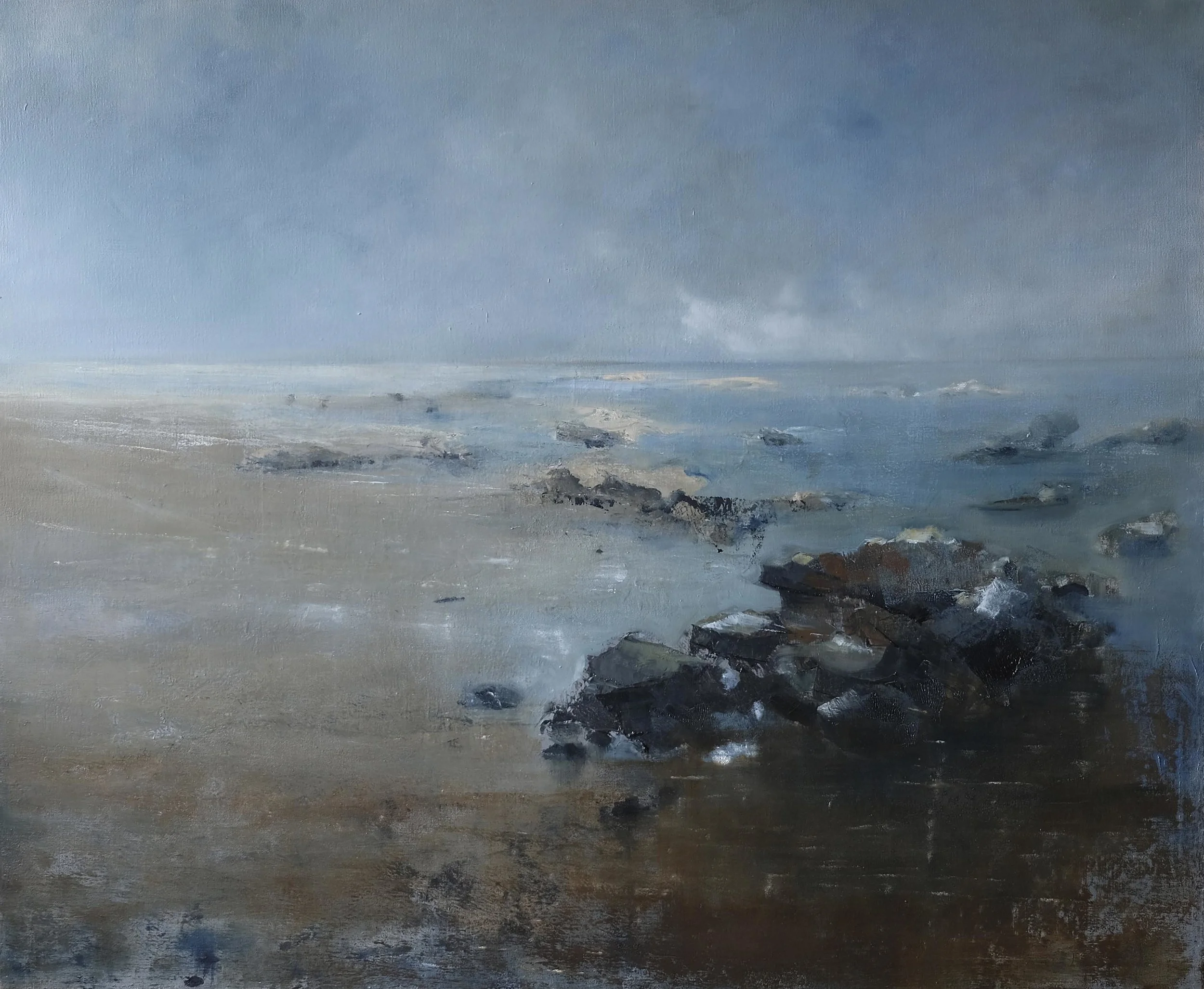 WILD SHORES-OIL ON CANVAS-120X100