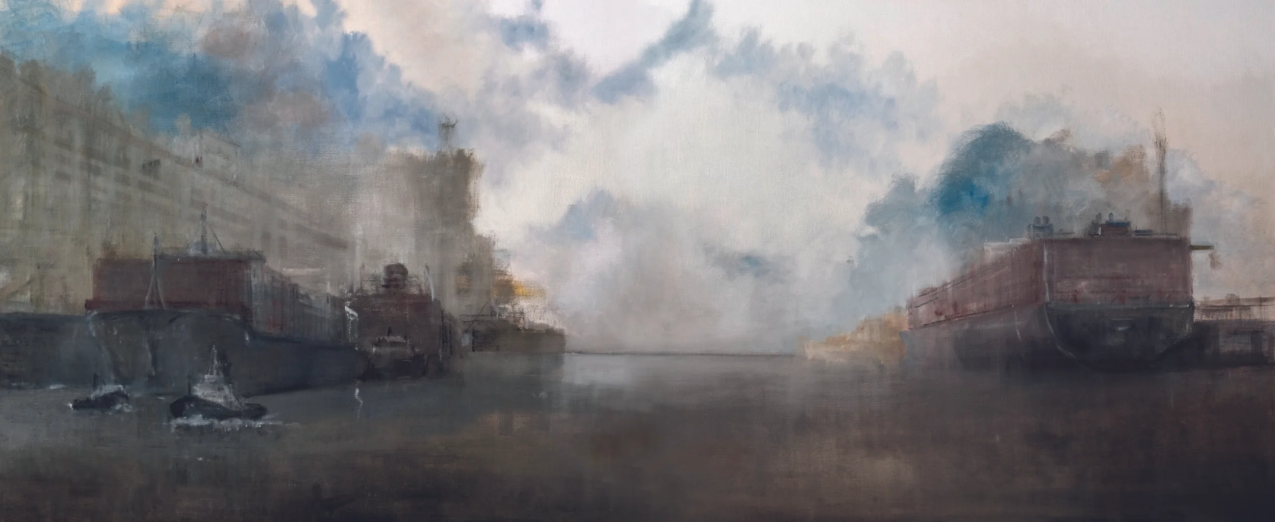 DEURGANCKDOK - OIL ON CANVAS