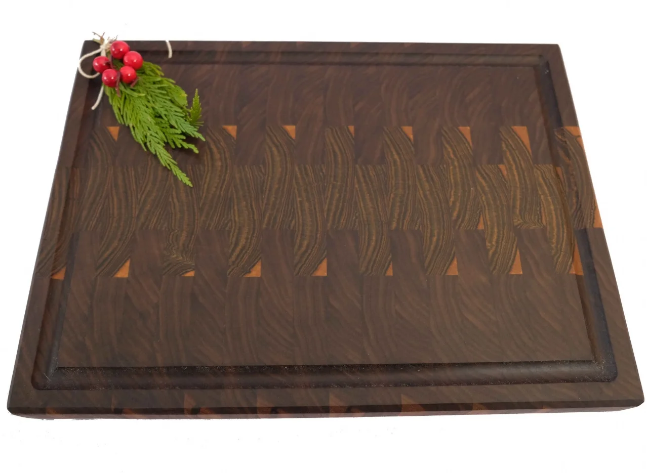 Walnut and Bocote Cutting Board