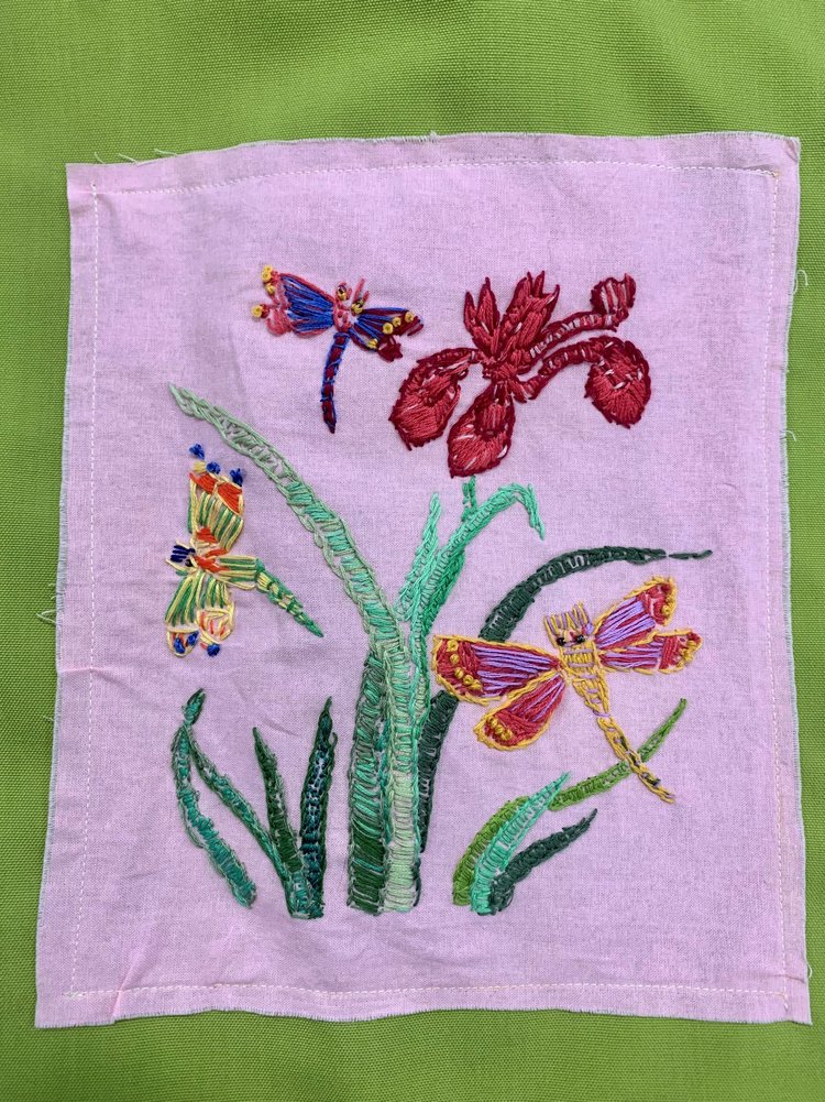 Handmade Embroidered Tote Bag — Louisville Nature Center