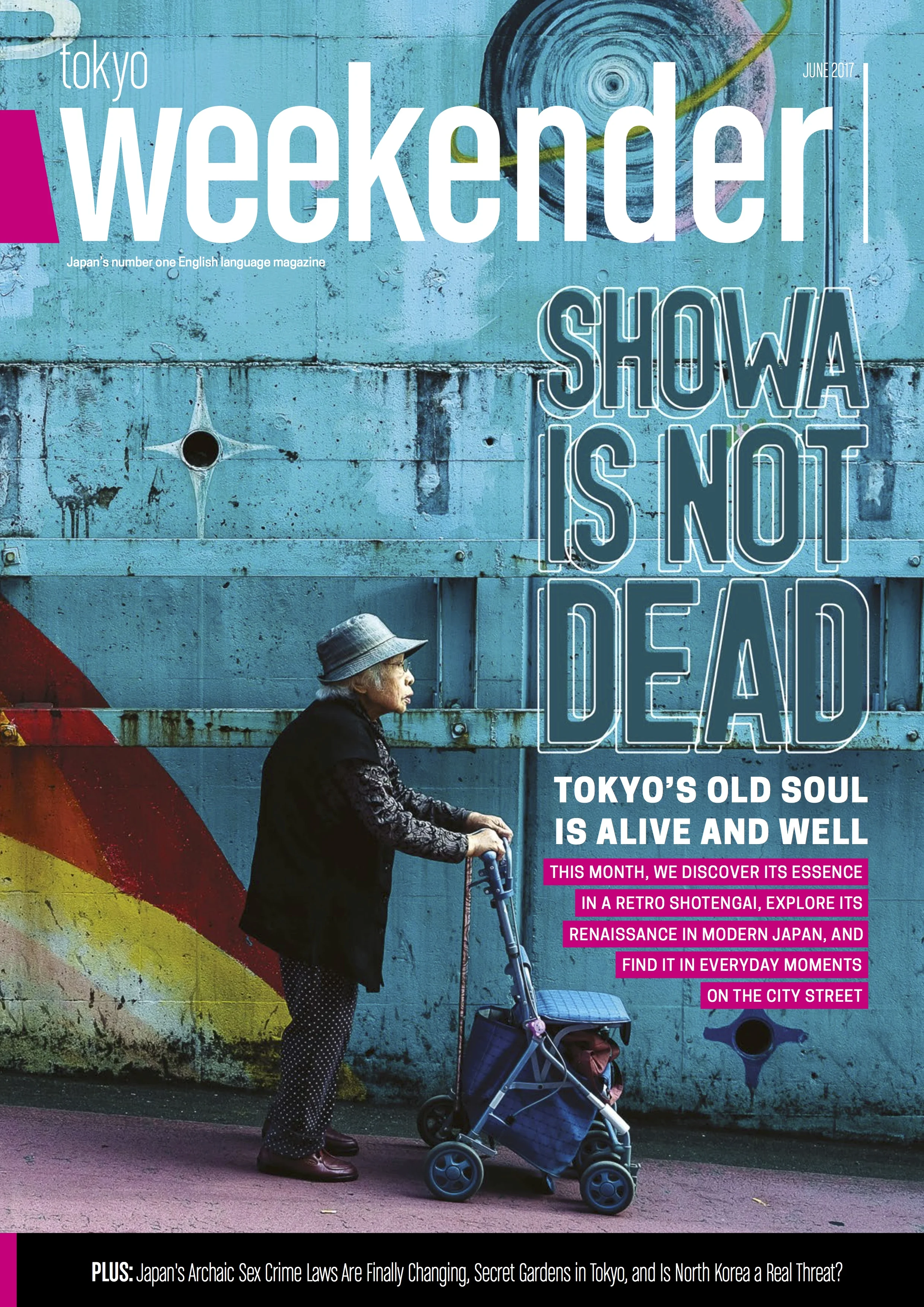 "Tokyo Weekender" Magazine Cover &amp; Interview