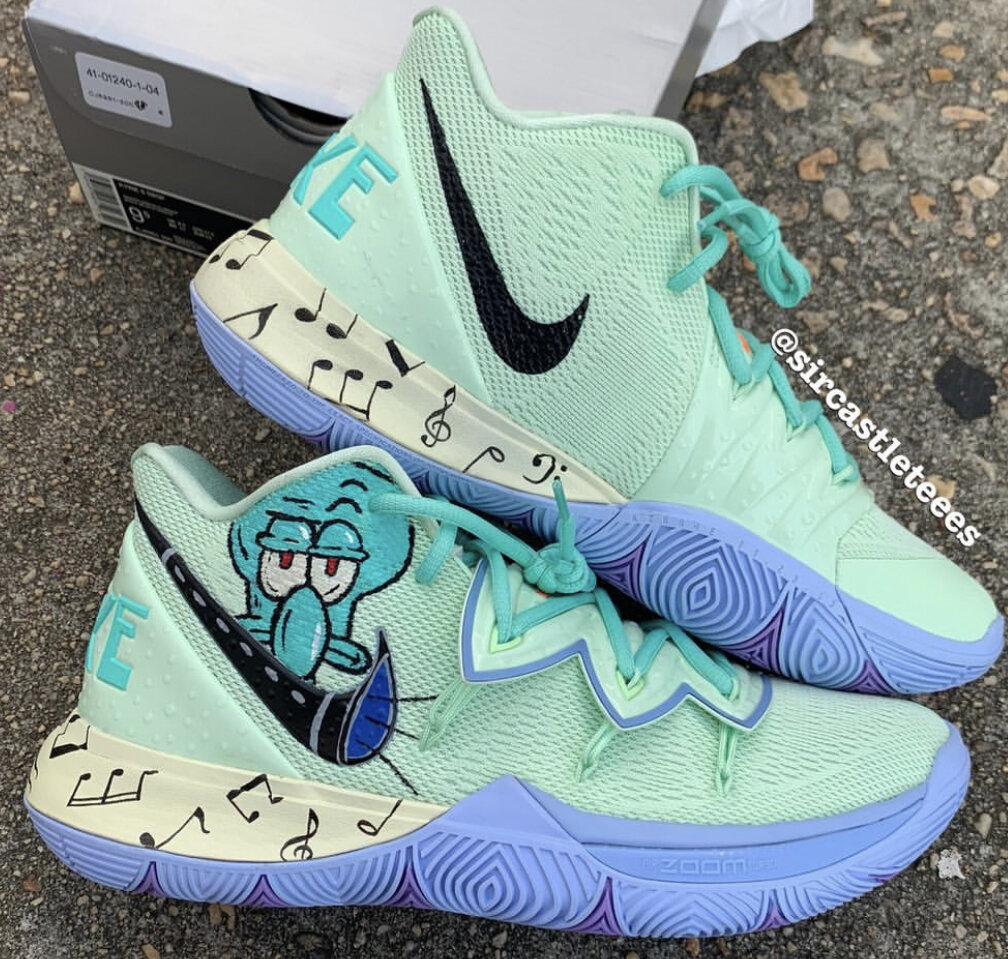 kyrie shoes squidward