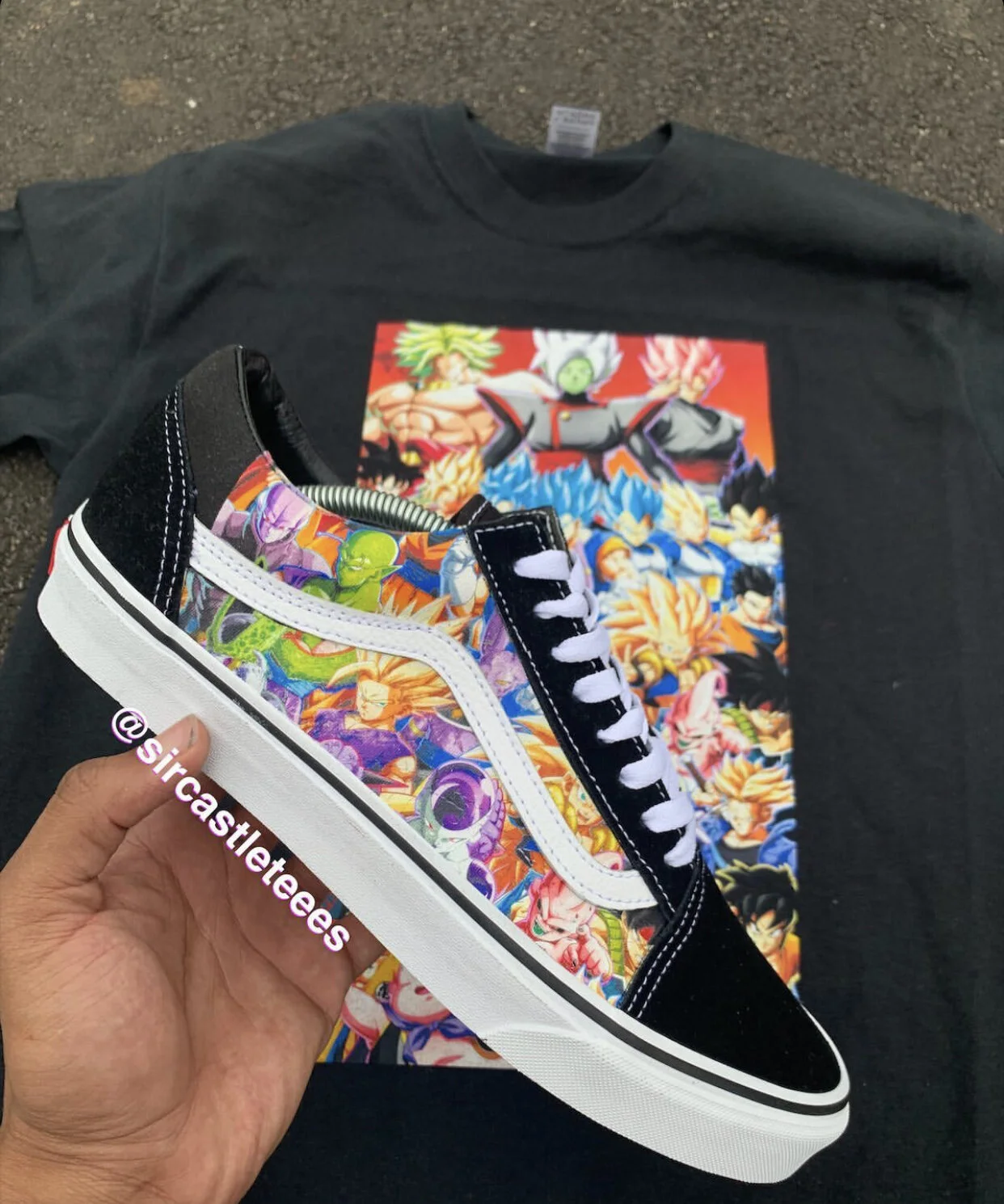 DBZ Combo (Shoe &amp; Shirt)