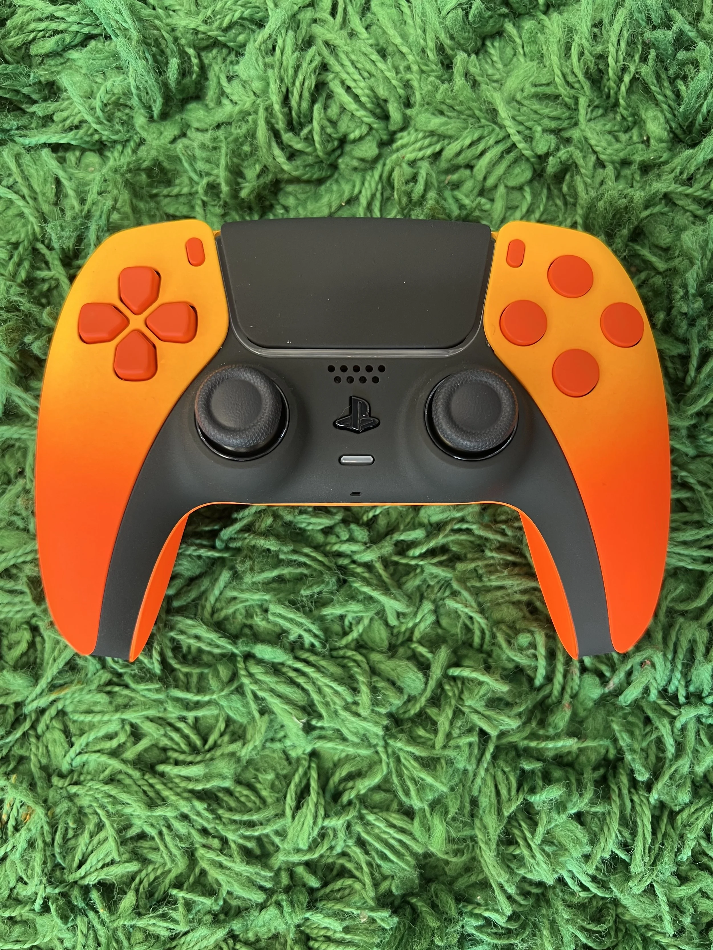 Matte Black & Orange