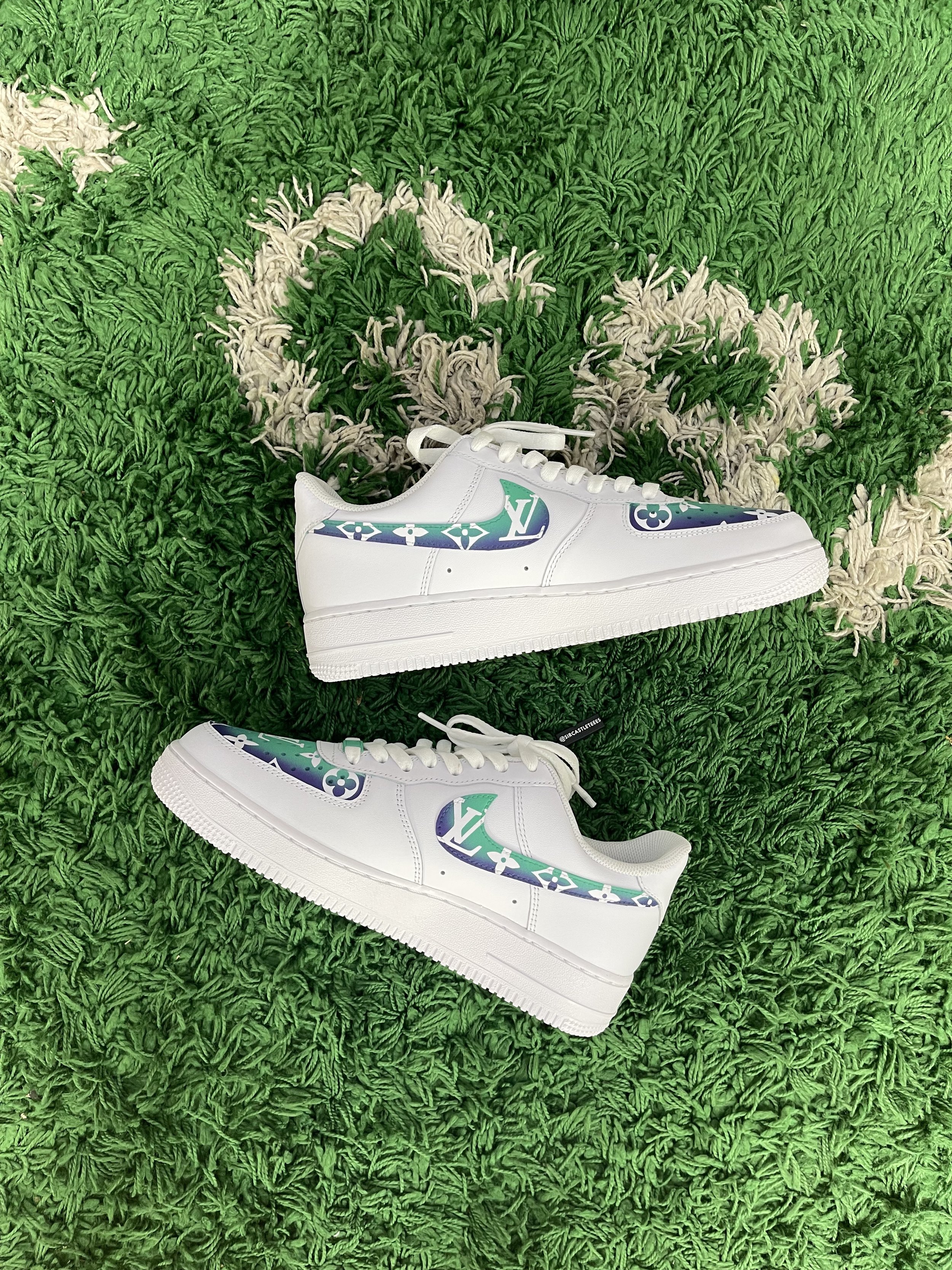 Blue LV AF1 — Sircastleteees