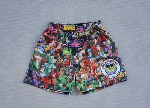 Marvel V Capcom Shorts