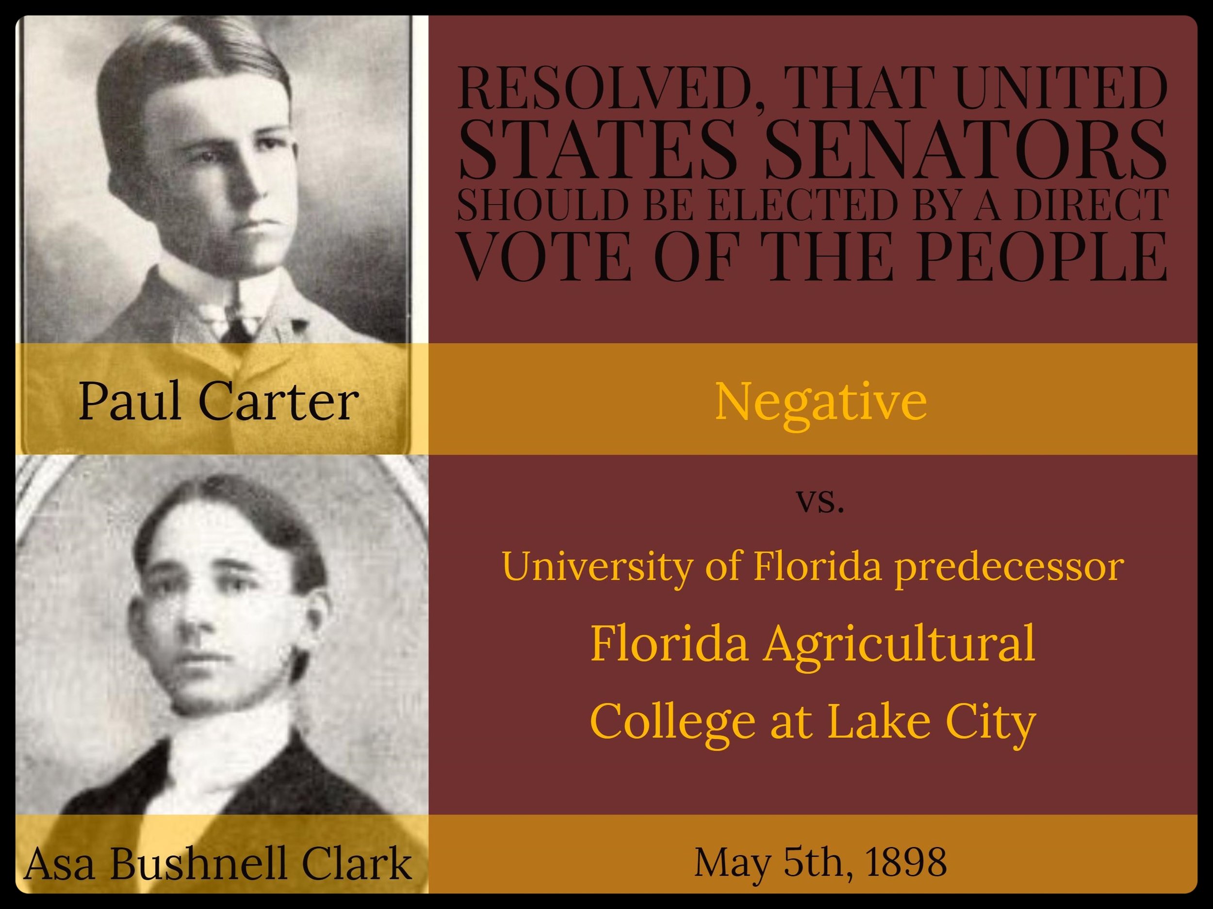 1897: Carter & Clark