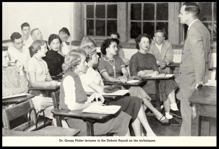 1954 - 1955 Florida State Debate Team