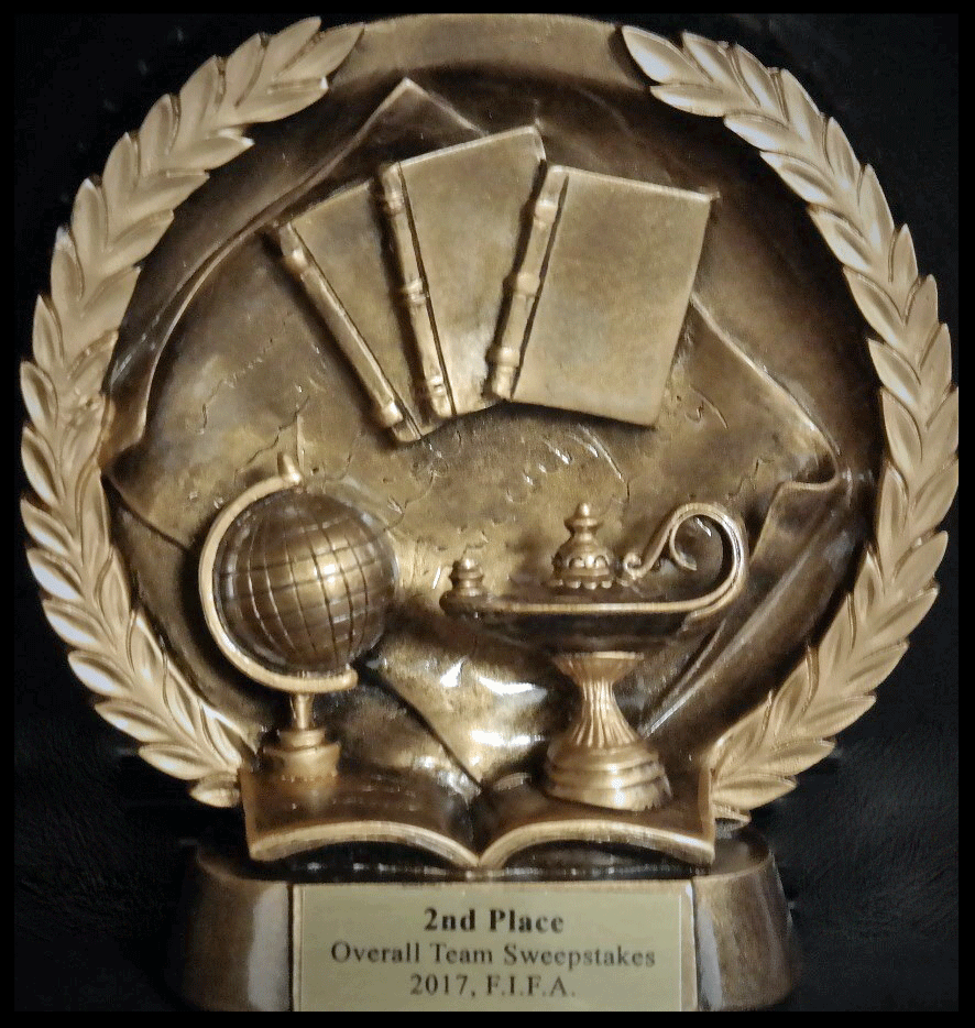 2017 Second Place Sweepstakes FIFA State Championship