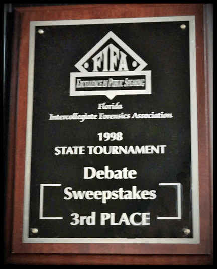 1998 Third Place Sweepstakes FIFA State Championship