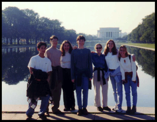 1997-1998 Florida State Debate Team in Washington, D.C.