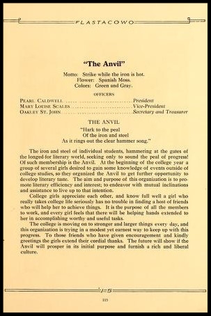 The Anvil Officers & Song