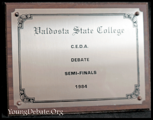 1984 Semifinalists Valdosta State Tournament