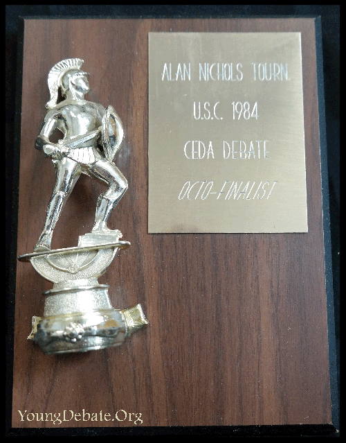 1984 Octofinalist University of Southern California Tournament